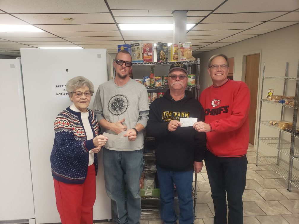 Pantry receives funds